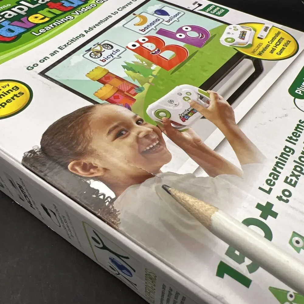 New LeapFrog LeapLand Adventures Learning Interactive TV Based Video Game HDMI
